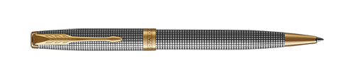 Parker Sonnet Silver Chiselled GT