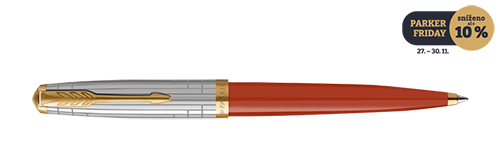 Parker Royal 51 Premium Rage Red GT
